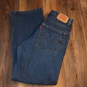 Boys Levi Straight Leg Jeans